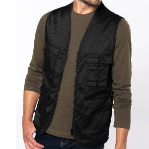 Gilet multipoches non doublé