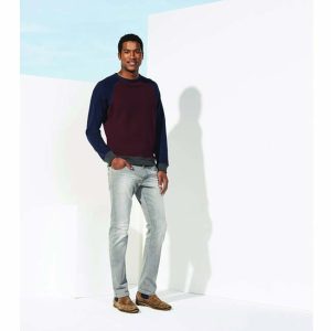 Sweat-shirt tricolore