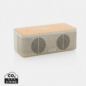 Enceinte fibre de paille