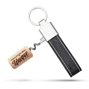 Porte-clés tire-bouchon